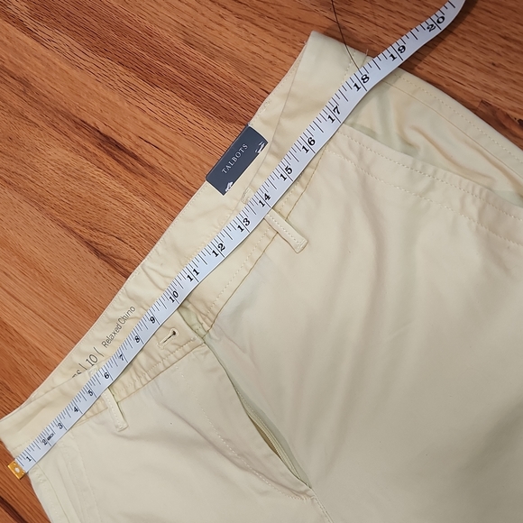 Talbots - Relaxed Chinos - Size 10 - Picture 9 of 15